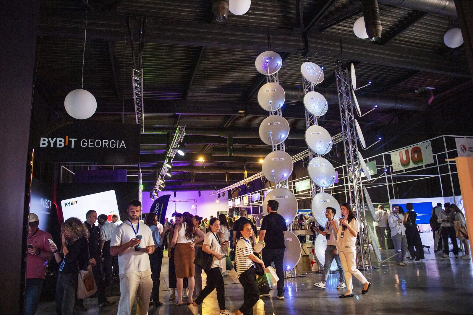 GTW Tashkent, technology exhibition floor
